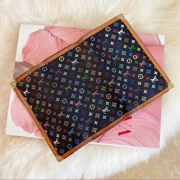 LOUIS VUITTON Monogram Multicolor Wallet Murakami - Picture 4 of 14